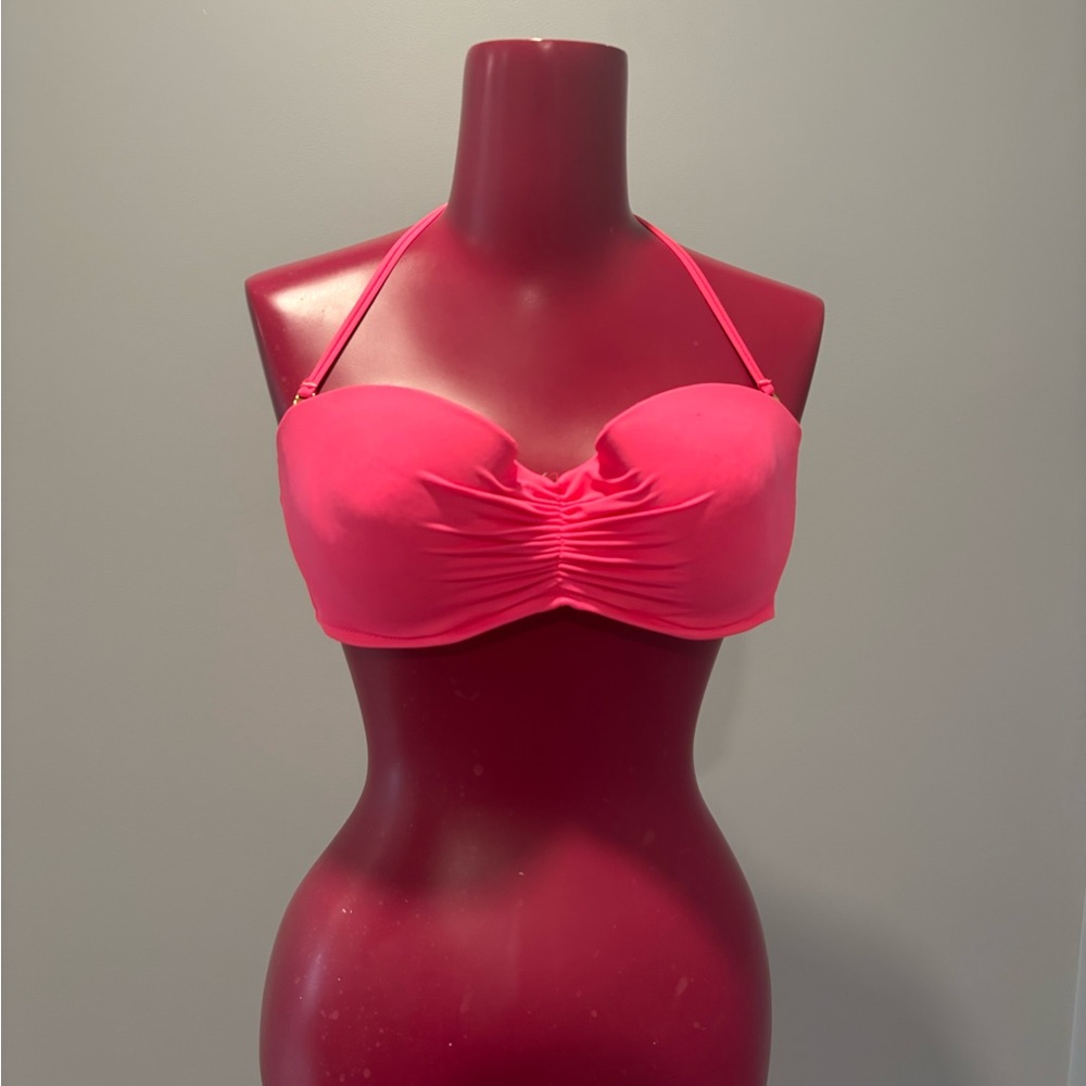 Victoria's Secret Pink Bandeau swim Top 36D